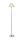 Stehlampe SELUSSA Wei&szlig; Chrom 165cm Wohnzimmer