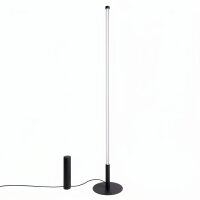 LED Stehlampe dimmbar Schwarz 4000K H:150 cm &Oslash;3,5 cm