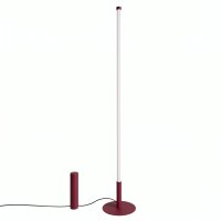 LED Stehlampe dimmbar Burgund 4000K H:150 cm &Oslash;3,5 cm