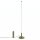 LED Stehlampe dimmbar Olivgrün 3000K H:150 cm Ø3,5 cm
