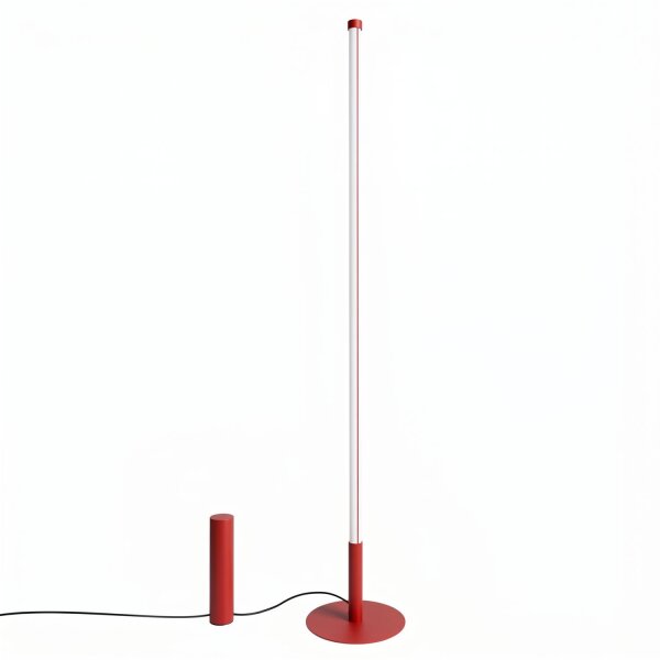 LED Stehleuchte dimmbar Push-DIM Rot 3000K 150 cm