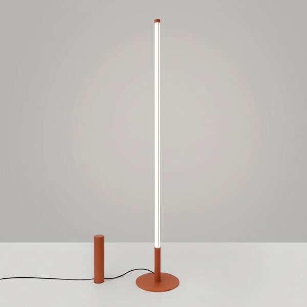 LED Stehleuchte Ockerrot dimmbar 4000K H:150 cm Modern
