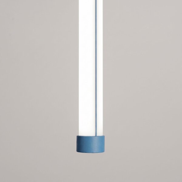 LED Pendelleuchte dimmbar Push-DIM Hellblau 4000K Ø3 cm