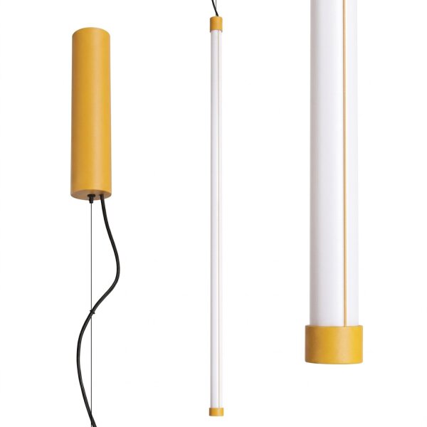 LED Hängelampe dimmbar Push-DIM Gelb 4000K Ø3 cm Modern