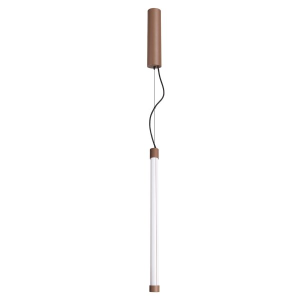 LED Hängelampe dimmbar Push-DIM Braun 3000K B:3 cm