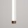 LED Pendelleuchte dimmbar Push-DIM Braun 4000K B:3 cm