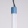 LED Hängelampe dimmbar Hellblau Stahl 3000K B:3 cm