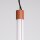 LED Hängelampe dimmbar Ockerrot Stahl 3000K B:3 cm