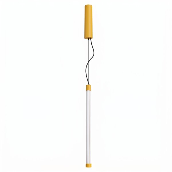 LED Hängelampe dimmbar Push-DIM Gelb Stahl 4000K B:3 cm