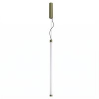LED Pendelleuchte dimmbar Olivgrün Stahl 3000K L:3 cm