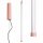 LED Pendelleuchte dimmbar Pfirsich Stahl 4000K L:3 cm