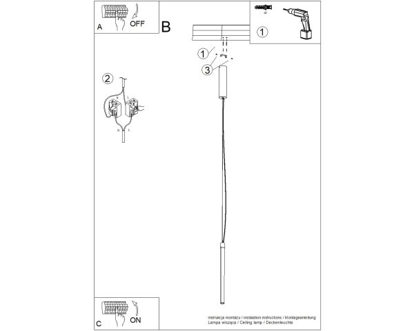 LED Hängelampe dimmbar Ockerrot 4000K L:3 cm Modern