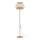 Stehleuchte Beige Natur Grau Modern E27 151 cm blendarm