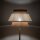 Stehleuchte Beige Natur Grau Modern E27 151 cm blendarm