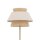 Stehleuchte Beige Natur Grau Modern E27 151 cm blendarm