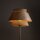 Stehlampe Beige Natur Stahl Modern E27 151 cm blendarm