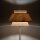 Stehlampe Beige Natur Stahl Modern E27 151 cm blendarm
