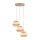 Pendelleuchte blendarm Beige Natur Grau E27 B:47 cm
