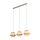 XXL Hängelampe blendarm Beige Natur Grau E27 120 cm