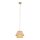 Pendelleuchte Modern Beige Natur E27 Ø45 cm blendarm