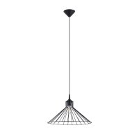 Hängelampe Industrie Schwarz Stahl E27 Ø40 cm...