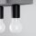 Deckenlampe Beton Grau Industrie E27 2-flammig L:35 cm
