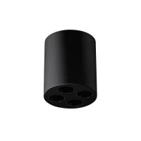 LED Aufbauspot Schwarz &Oslash;7,2 cm 4000 K 887 lm Aufputz