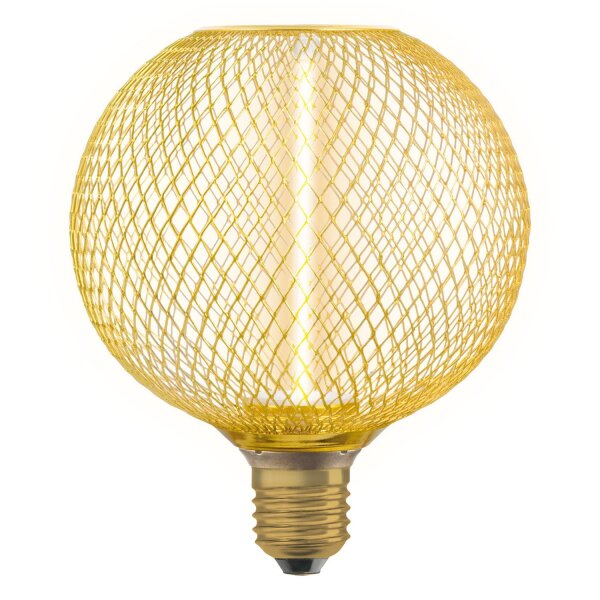 LED Leuchtmittel E27 in Gold 1800 K 150 lm Ø 12,5 cm OSRAM