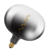 LED Leuchtmittel E27 &Oslash; 22 cm 1800K 100lm Rauchglas OSRAM