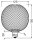 Deko Leuchtmittel E27 LED Ø 12,5 cm 2700 K 300 lm OSRAM