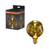 Deko Leuchtmittel E27 LED Glas in Gold 2700 K 300 lm OSRAM