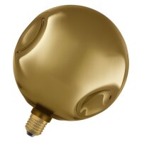 LED Leuchtmittel E27 &Oslash; 20 cm Glas in Gold 2700 K 300 lm OSRAM