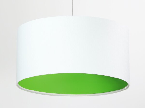 Pendelleuchte Weiß Grün Retro rund Esstisch Lampe