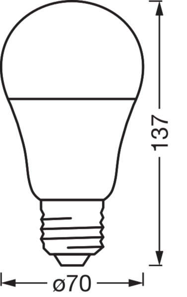 LED Leuchtmittel Smart RGB CCT Dimmbar E27 3er Set OSRAM