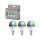 LED Leuchtmittel Smart 3er Set E14 RGB CCT 470 lm OSRAM