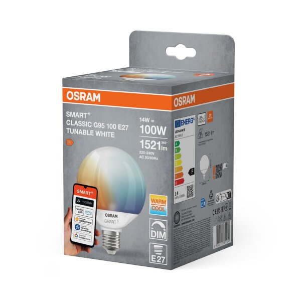 Leuchtmittel LED Smart E27 2700-6500 K 1521 lm Dimmbar OSRAM