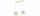 Pendelleuchte 2-flammig Glas Metall Gold E27 L:40 cm Leuchte
