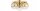 Deckenleuchte 3-flammig Glas Gold E27 B:30 cm Modern Leuchte