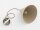 Pendelleuchte Metall Beige Kegel E27 B:25 cm Modern Leuchte