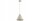 Pendelleuchte Metall Beige Kegel E27 B:25 cm Modern Leuchte