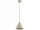Hängelampe Metall Beige Kegel E27 B:19 cm Modern Leuchte
