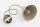 Hängelampe Metall Beige Kegel E27 B:19 cm Modern Leuchte