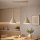 Pendelleuchte 2-flammig Beige E27 L:50 cm Modern Leuchte