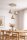 Pendelleuchte 3-flammig Metall Beige E27 B:40 cm Modern Leuchte