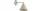 Wandleuchte mit Arm Metall Beige E27 T:24 cm wohnlich Leuchte