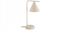 Tischleuchte Metall Beige Modern E27 H:38 cm dekorativ...