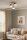 Deckenleuchte Glas Metall Beige E27 B:40 cm Modern Leuchte