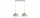 Pendelleuchte 2-flammig Glas Metall Beige E27 40 cm Leuchte