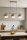 Hängelampe Glas Metall Beige 3-flammig E27 L:70 cm Leuchte