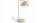 Tischlampe Glas Metall Beige Modern E27 38 cm blendarm Leuchte